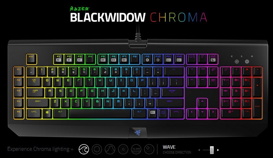 Canada Computers & Electronics Keyboards, Mice, Drawing Tablet Razer BlackWidow Chroma