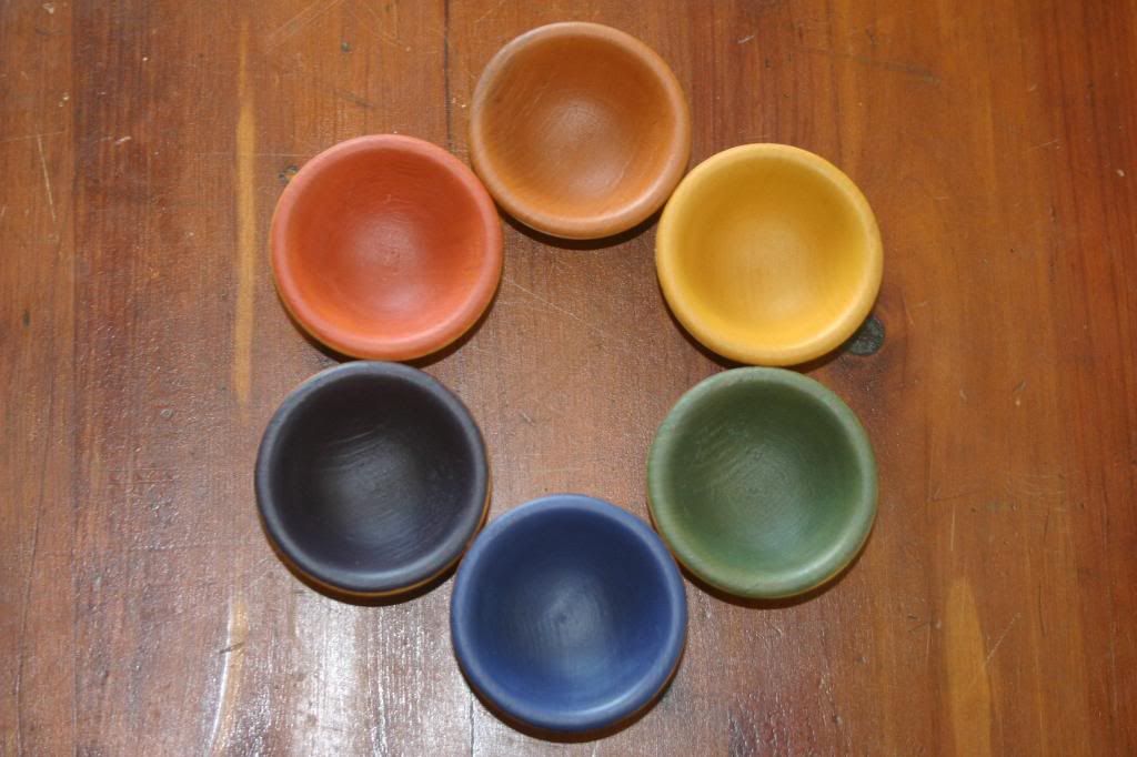 Sorting Bowls: Earth Paint Sorting Bowls: Earth Paint