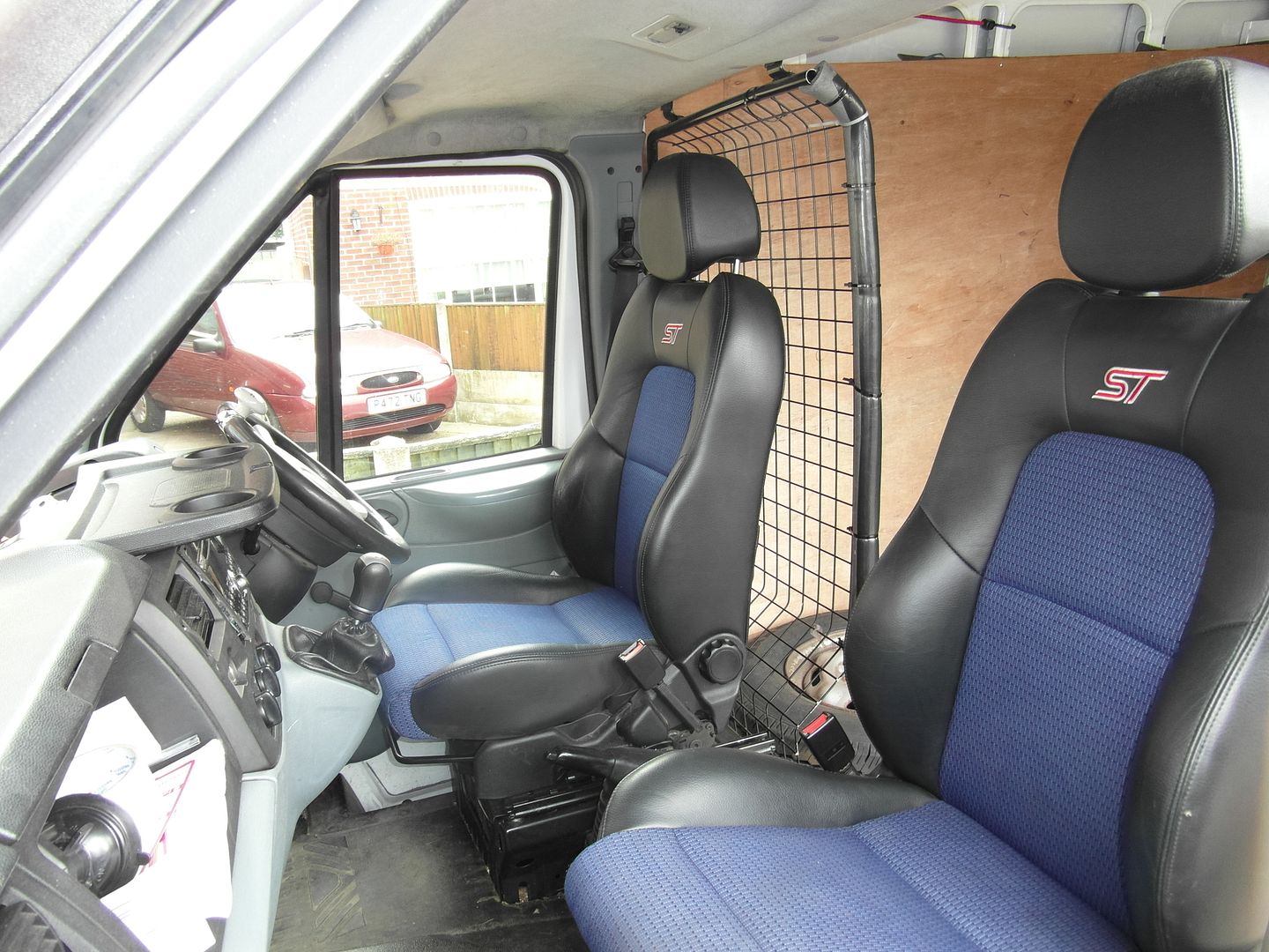 Ford Transit Forum • View topic Fitted Fiesta ST Seats into my Mk7