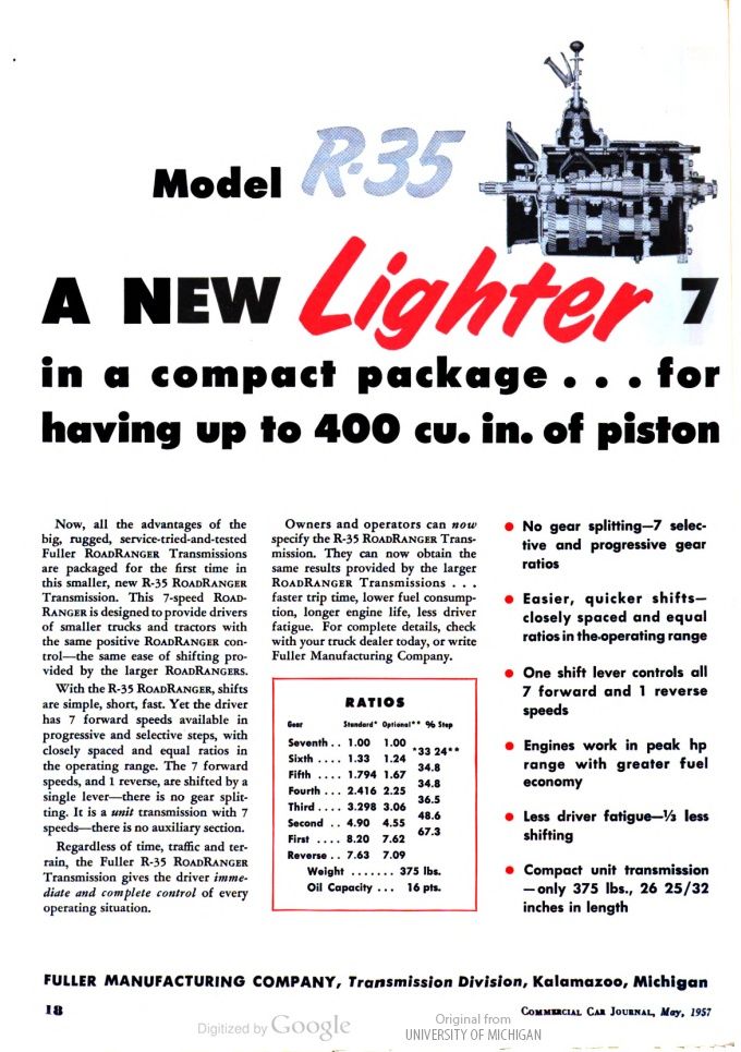 Truck Engines of the 1940s-1960s.