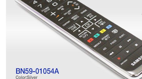 Samsung BN59-01054A remote control is designed for all samsung 3D TV. It has smooth buttons and it easy to grab. Whenever you watch TV, the remote