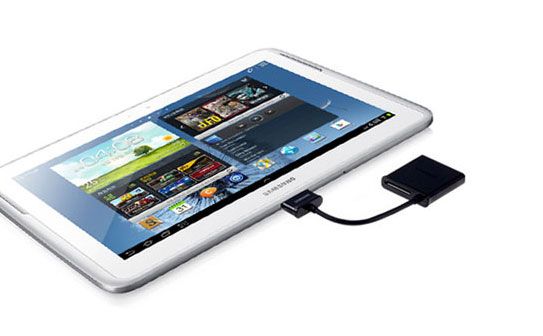 ... SAMSUNG HDTV Adapter EPL-NPHPBKG for Galaxy Note 10.1, Galaxy Tab