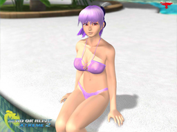 Dead or Alive Xtreme 2 Wallpaper Ayane of Mugen Tenshin Ninja Clan