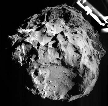 Robot thăm dò lần đầu tiên đáp xuống sao chổi