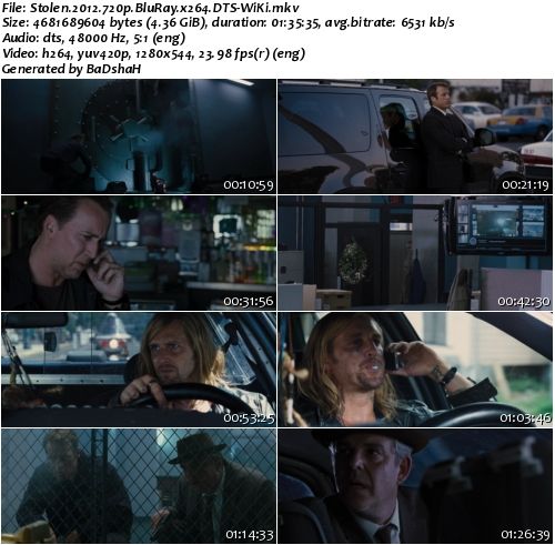 Stolen 2012 720p BluRay x264 DTS-WiKi Stolen 2012 720p BluRay x264 DTS-WiKi
