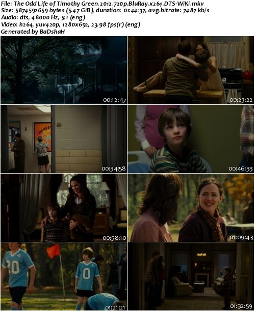 The Odd Life of Timothy Green (2012) 720p BluRay x264 DTS-WiKi The Odd Life of Timothy Green (2012) 720p BluRay x264 DTS-WiKi