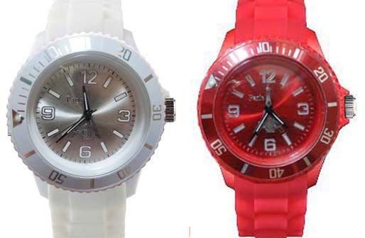 Đồng hồ xách tay Pháp dây cao su siêu bền...nhiều màu. - 2